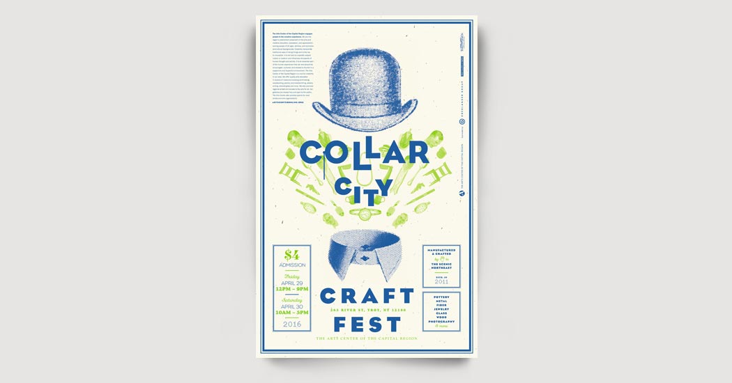 Collar City Craft Fest Poster