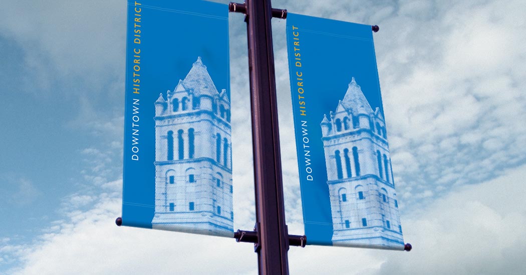 Cohoes Street Lamp Banner