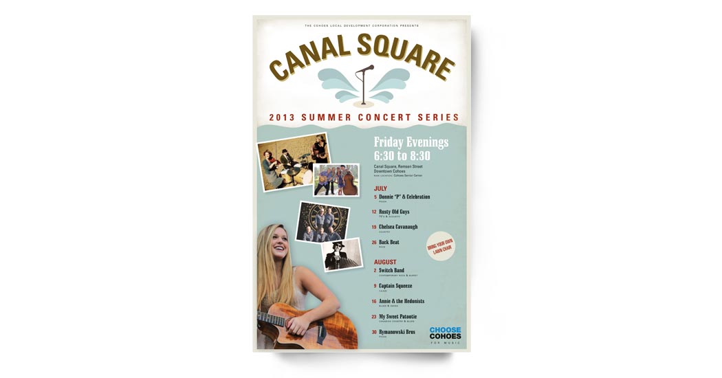 Canal Square Poster