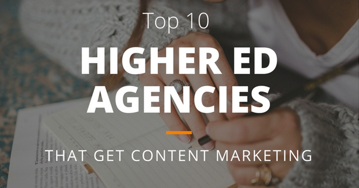 Top 10 Higher Ed Agencies