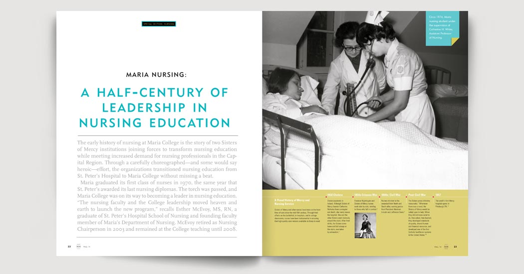History of Nursing at Maria