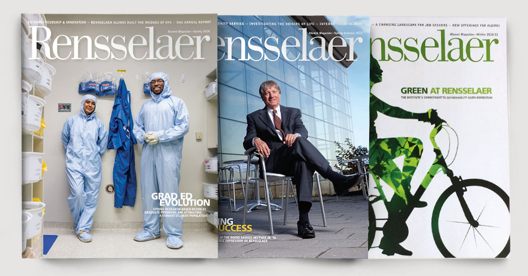 Rensselaer Magazine Covers
