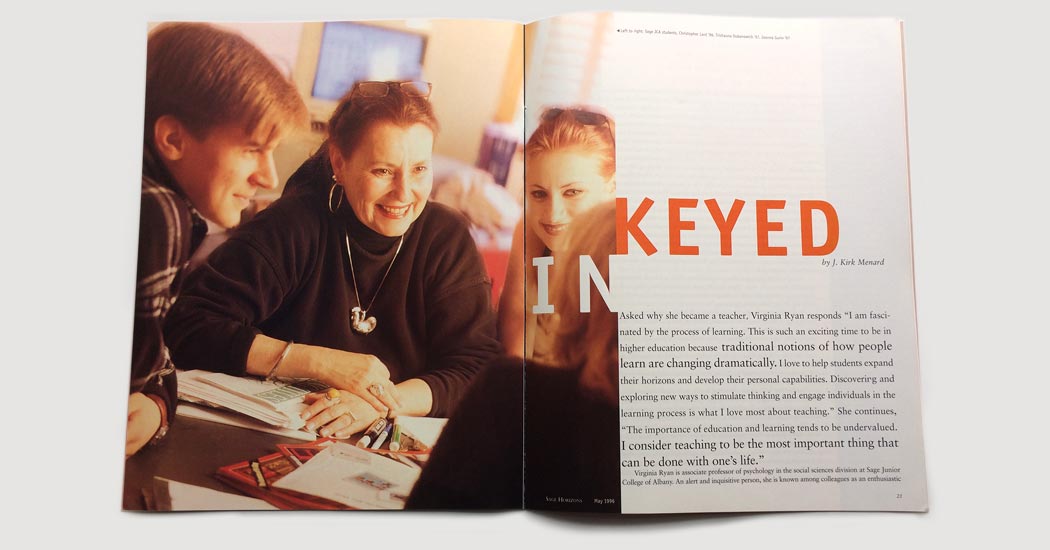 Sage Magazine Keyed In feature