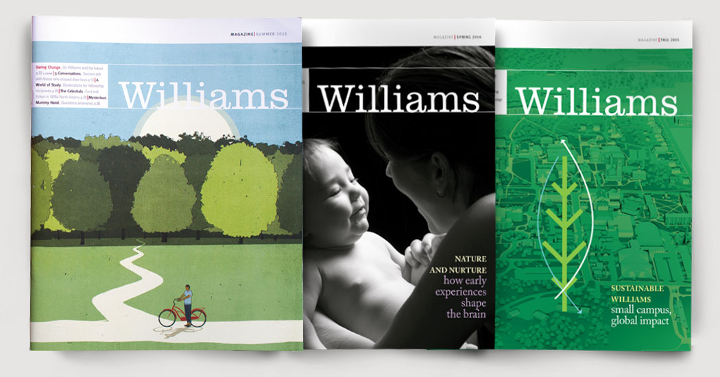 Wililams Alumni Magazine Covers