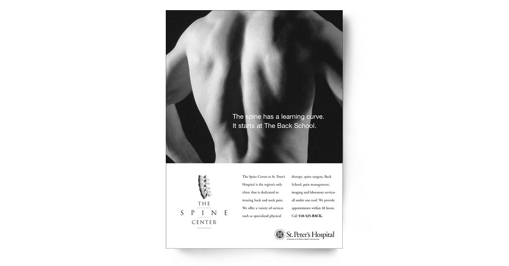The Spine Center Ad Campaign 2 - Back School