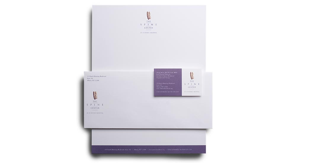 The Spine Center Stationery